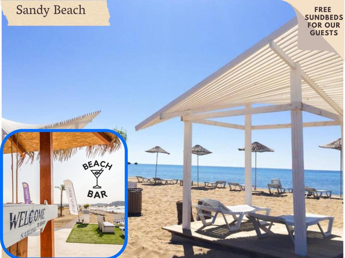 Luxury Sea View Two Bedroom Apartment In Caesar Resort & Spa, Long Beach Perivolia tou Trikomou المظهر الخارجي الصورة